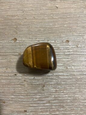 Polished Tiger's Eye Stone - Golden Brown